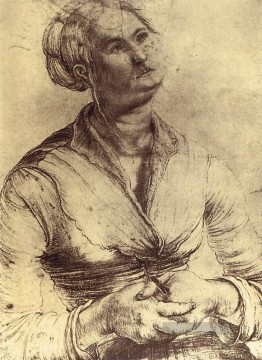 renaissance Ölbilder verkaufen - Frau Blick nach oben Renaissance Matthias Grunewald